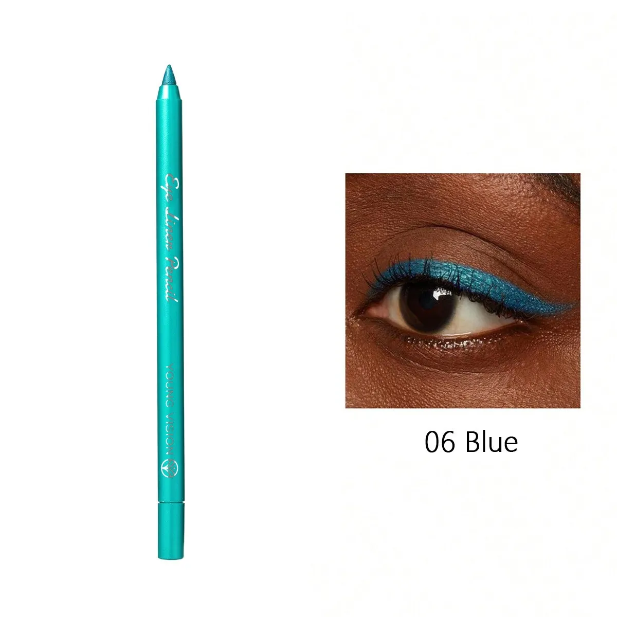 Pearl Shimmer Eyeliner Gel Glitter Green Eye Shadow Stick Matte Metallic Eye Makeup Waterproof Durable Easy to Color Highlighter