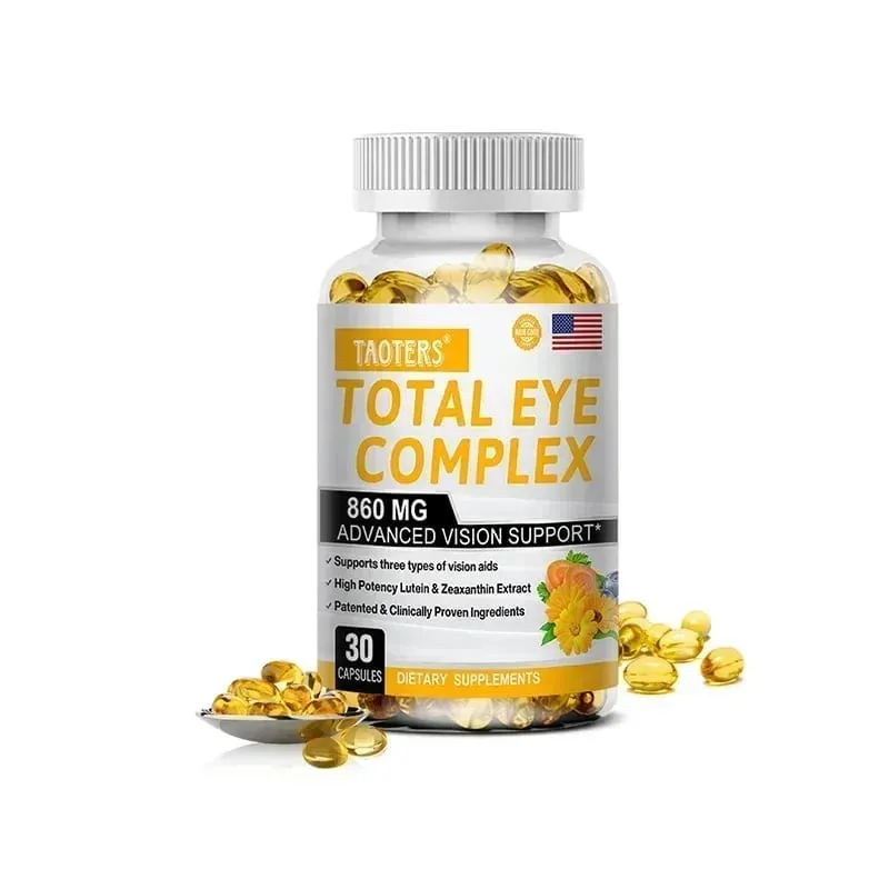 Lutein Eye Capsules 860mg -Contains Zeaxanthin Bilberry Extract and Vitamin A-Supplement Eye Vitamins To Promote Healthy Vision — image 8