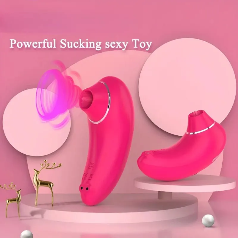 Kraftig klitoris sugende vibrator til kvinder brystvorte klitoris sugestimulator kvindelig massageapparat Vibrerende sexlegetøj Varer til voksne — image 5