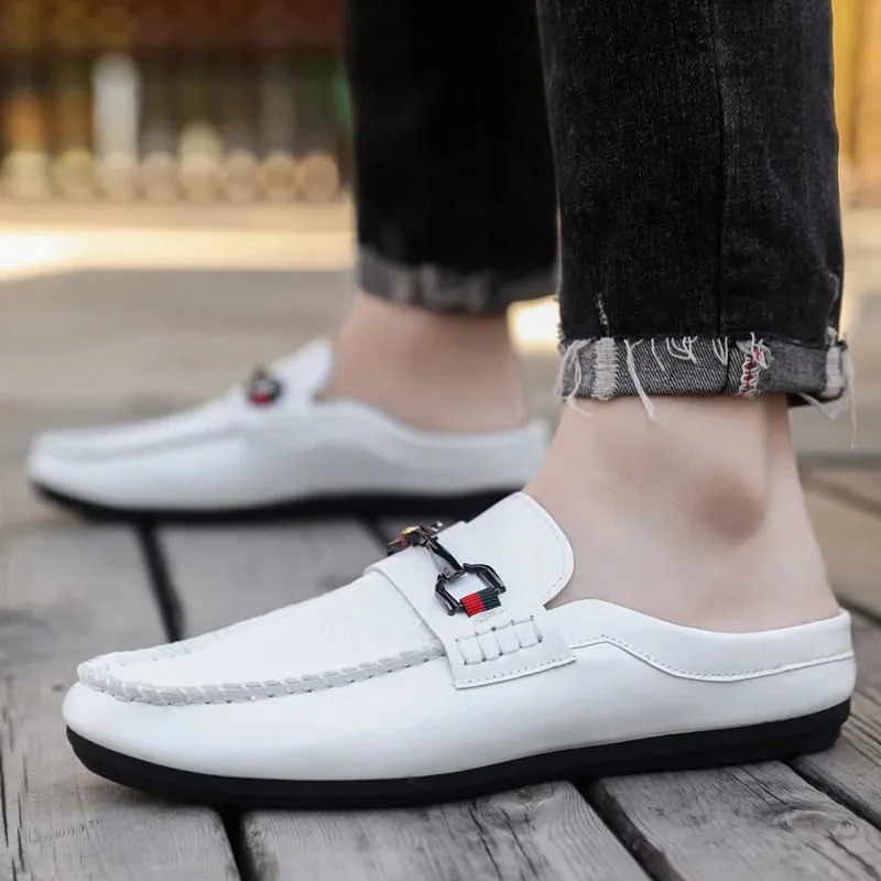 Men's Heelless Casual Shoes - Men's Retro Style Breathable and Lightweight Suitable for Indoor/Outdoor Walking — image 5