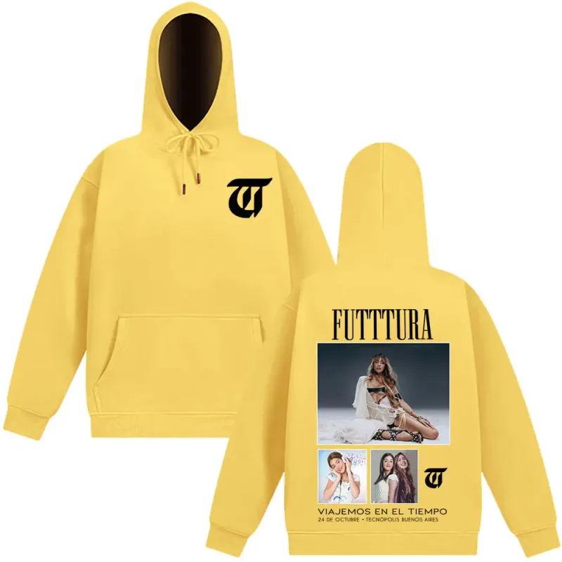Singer TINI STOESSEL Futtura Album 2025 Tour Hoodie Men Women Aesthetic Trendy Sweatshirts Long-sleeved Loose Harajuku Pullover