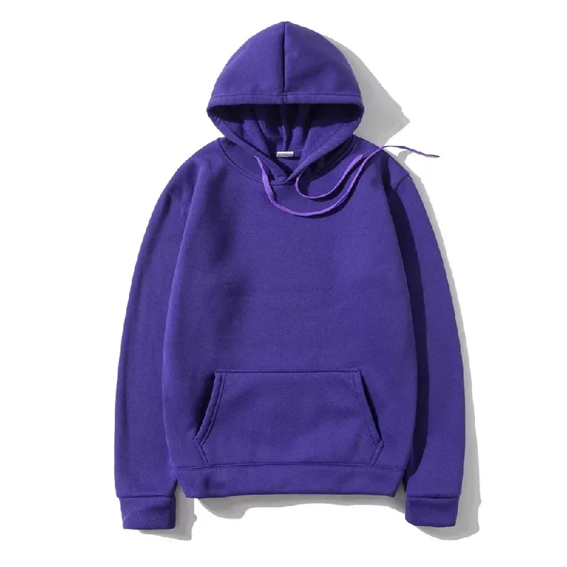 Men's Hoodies Women Pullover Spring Autumn Casual Hoodie Sweatshirts Solid Color Hoodies Oversize Black Sweatshirt For Male
