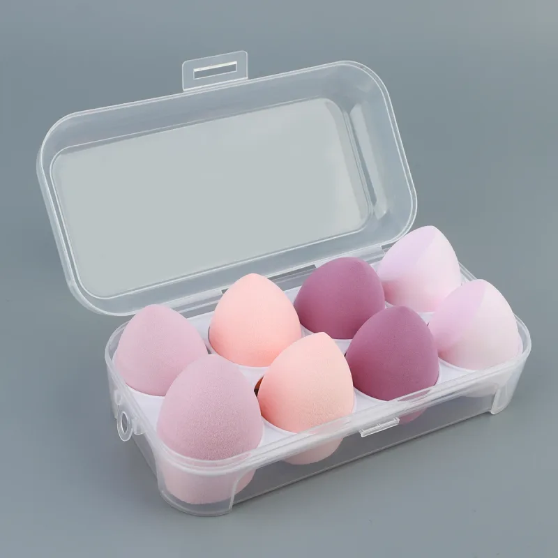 4/8pcs Cosmetic Puff Makeup Sponge Blender Beauty Egg Soft Foundation Sponges Powder Puff Women Make Up Accessories Beauty Tools