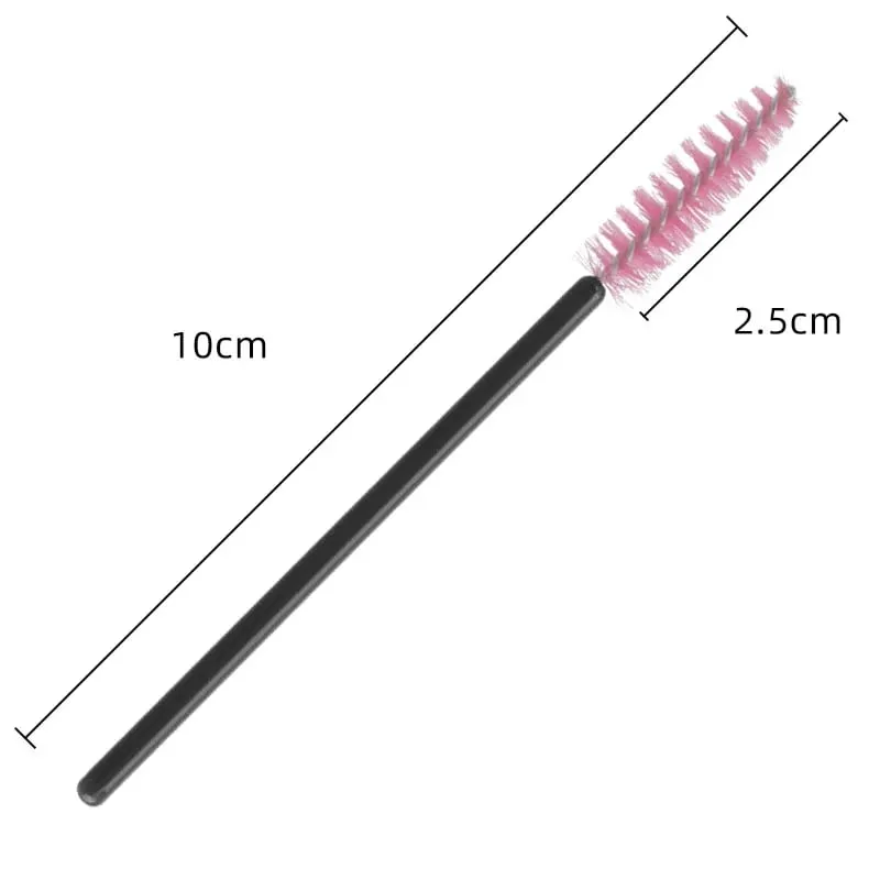 50/500pcs Disposable Eyebrow Eyelash Brushes Wands Eyelash Spoolies Applicator for Eyelash Extension Makeup Tool Wholesale