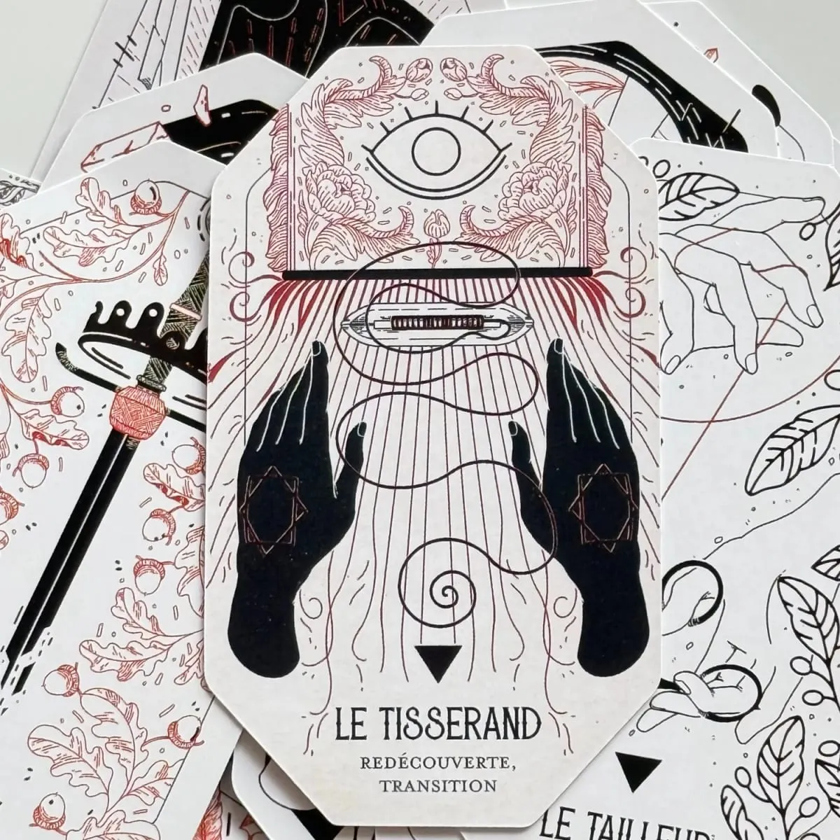 The Citadel A Fantasy Oracle Deck versión francesa Tarot Card juego de entretenimiento para fiesta familiar juego de mesa cartas de oráculo