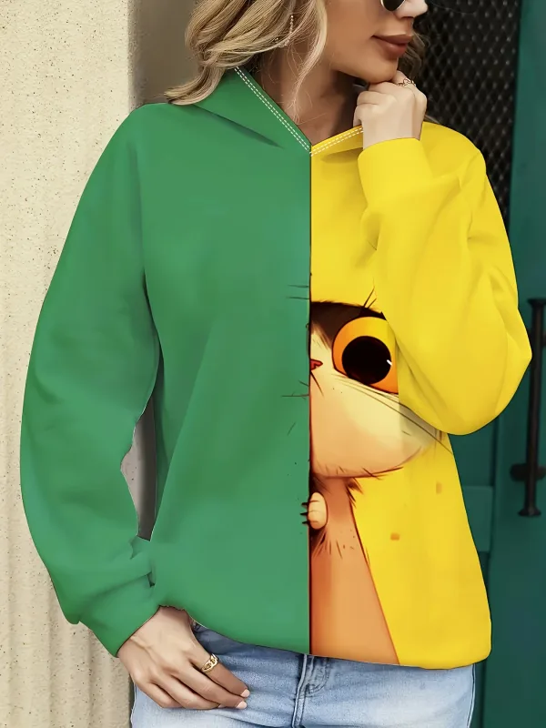 Cute Cat 3D Print Hoodies Men Women Fashion Casual Sweatshirts Autumn Oversized Hoodie Pullovers Tracksuit Women Clothing