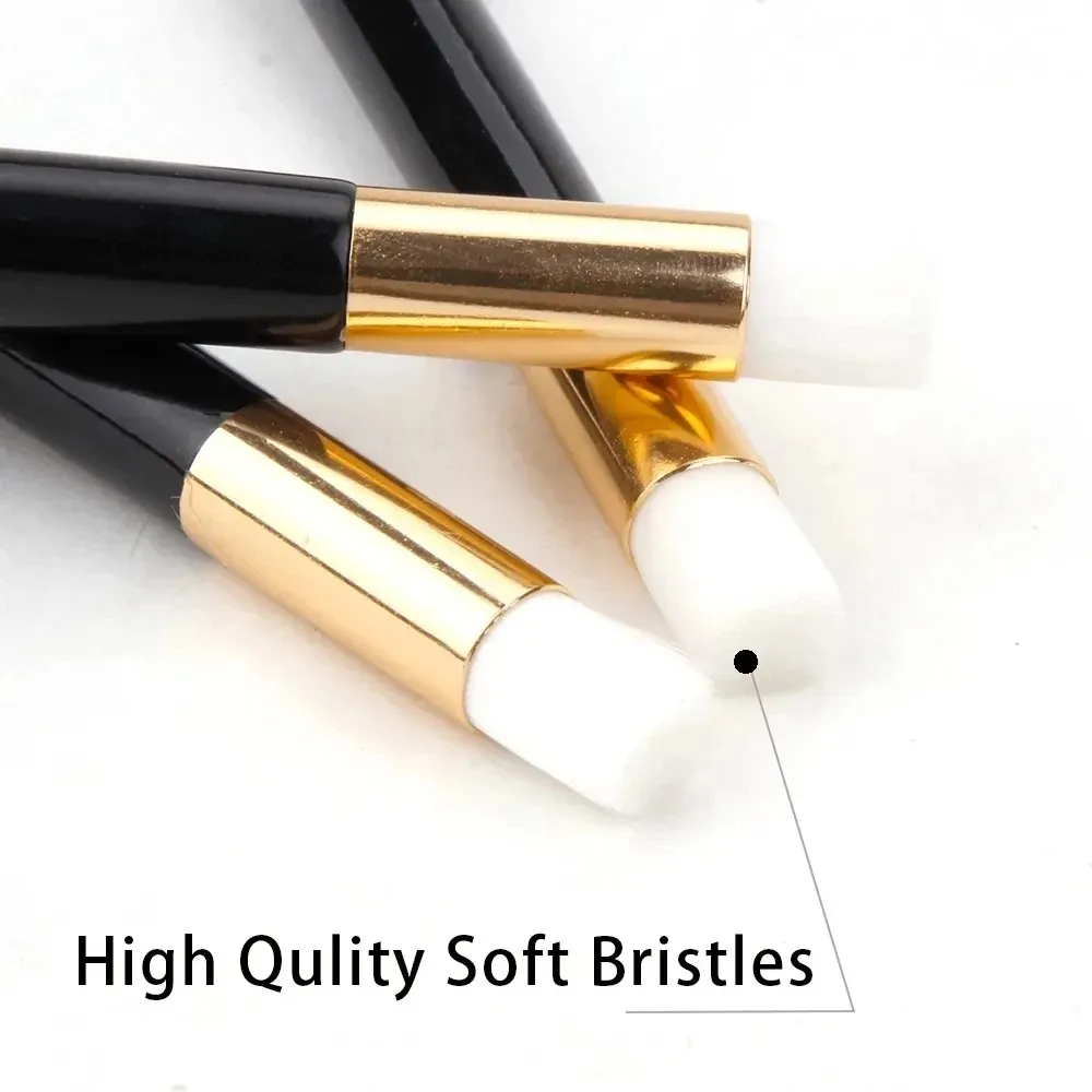 3Pcs Eyelash Cleaning Brushes Lash Shampoo Brush for Eyelash Extensions Nose Blackhead Remover Deep Pore Cleansing Beauty Makeup