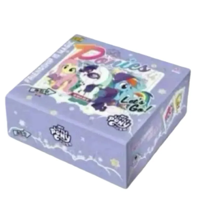Genuine My Little Pony Card Friendship Forever Star Pack Gorgeous Gilded Princess Collectible Card Children's Holiday Gift