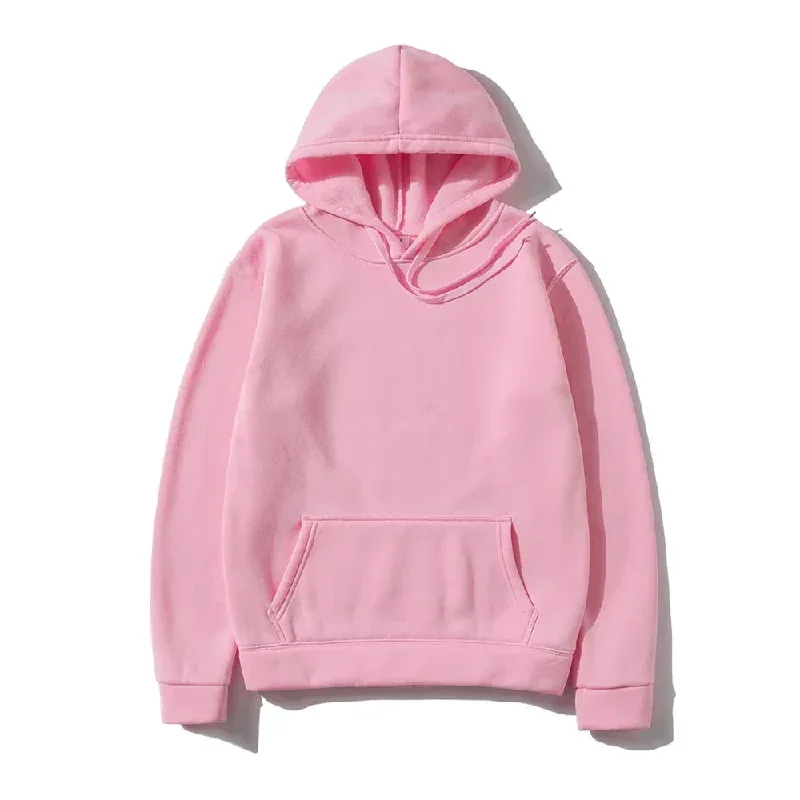 Men's Hoodies Women Pullover Spring Autumn Casual Hoodie Sweatshirts Solid Color Hoodies Oversize Black Sweatshirt For Male