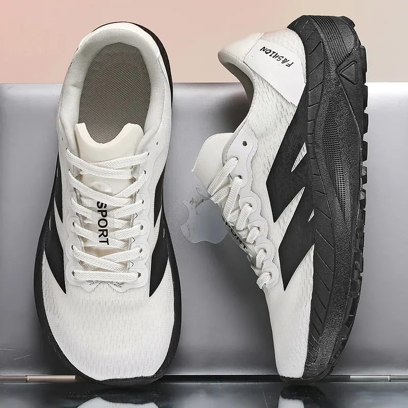 Men Running Shoes Breathable Off‑Road Trail Casual Sneakers Non‑Slip Outdoor Trekking Marathon Jogging Athletic Sport Footwear