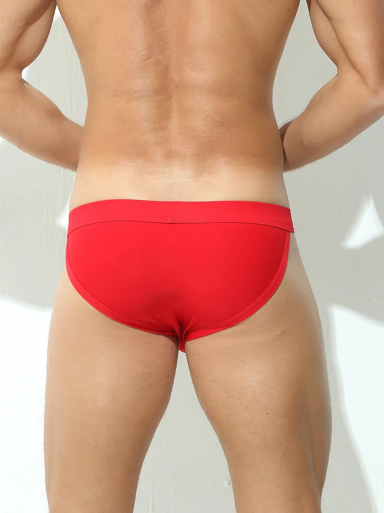Men's Solid-Color Low-Waist Triangle Underwear Breathable Sexy Bottom Pants Trendy 1-Piece Set Mature Style Promotional Price 3256810137433803