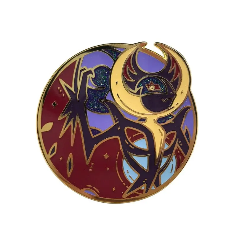 Anime Game Pokemon Hard Enamel Pins Cute Cartoon Gengar Brooches on Clothes Lapel Badges Metal Jewelry Accessories