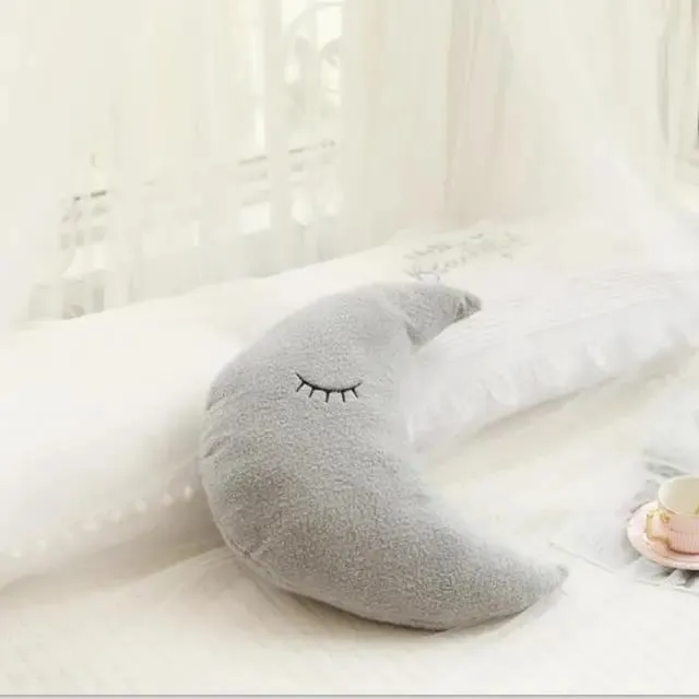 Hot Stuffed Cloud Moon Star Raindrop Plush Pillow Soft Cushion Toys For Children Baby Kids Girl Christmas Gift Room Car Decor