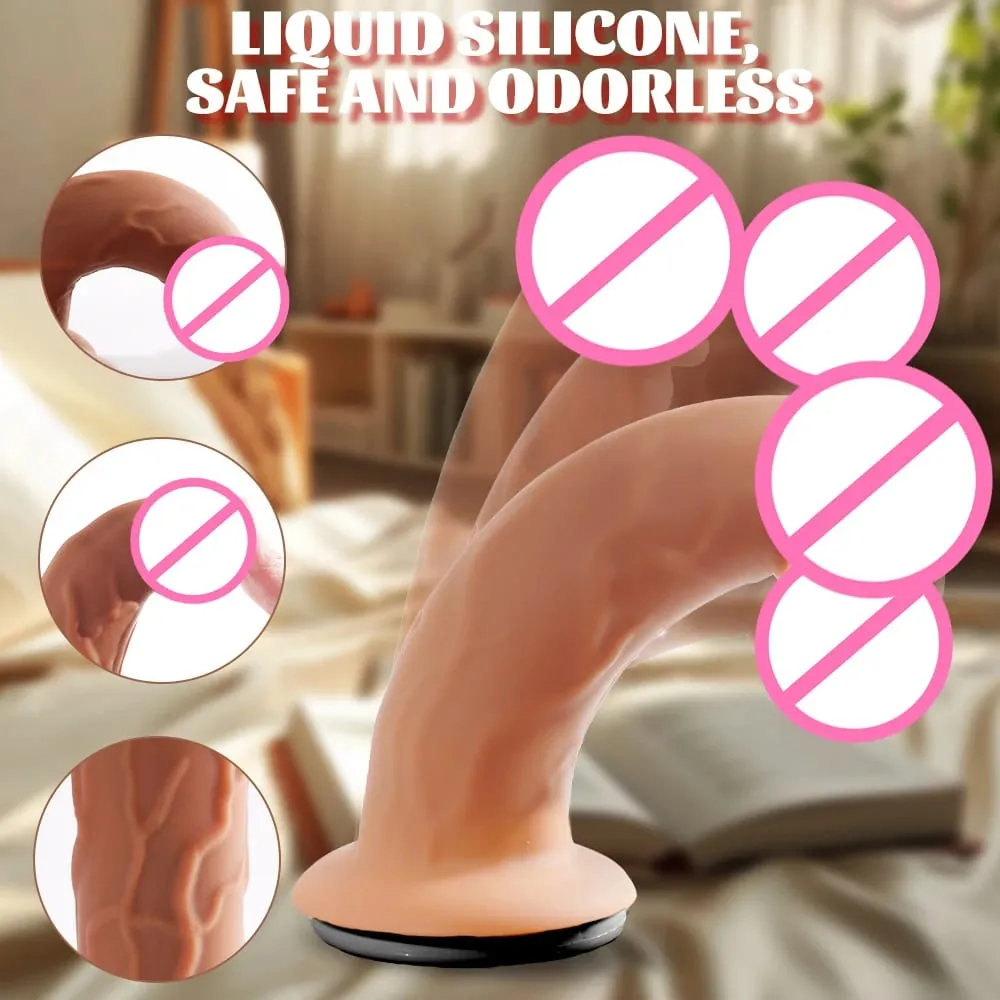 Strap On Realistisk Dildo Vibrator Dubbla Huvuden Vibrerande Teleskopiska Dildos Strapon Bälte Trosor Sexleksaker För Kvinna Lesbisk Gay — image 3