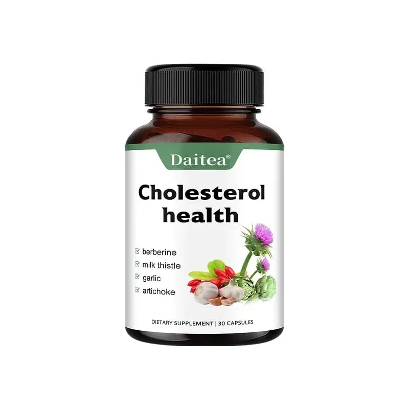 Berberine + Milk Thistle Capsules - for Kidney & Liver Health Liver Detox and Cleanse Promotes Skin and Digestive Health