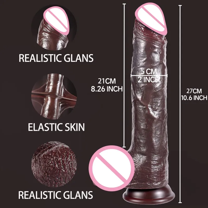 Realistic Dildos Skin Sliding Foreskin Testicles Dildo for Woman Masturbation Anal Vaginal Stimulation Strapon Silicone Sex Toys