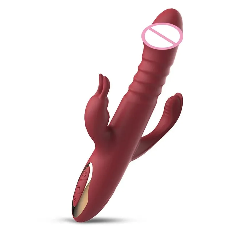 Sex Toys Vibrator Telescopic/Rabbit/Finger Digging G Spot Powerful vibrating AV Magic Wand Clitoris Stimulator Dildo Masturbator