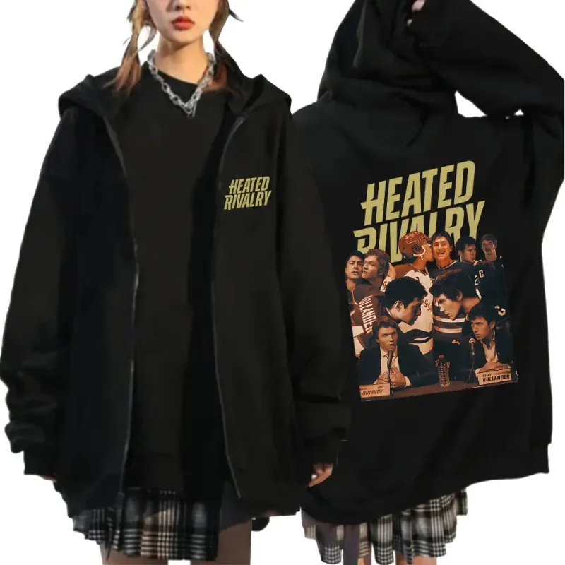 Heated Rivalry Ilya Rozanov 81 Boston Raiders Merch Zipper Hoodies Men's Women Clothing Fashion Zip Up Sweatshirts Jackets Coats