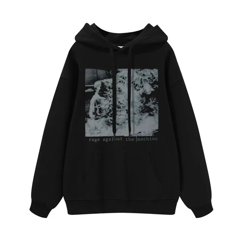 Rage Against The Machine Rock Band Casual Loose Fitting Men's and Women's Hooded Sweatshirts