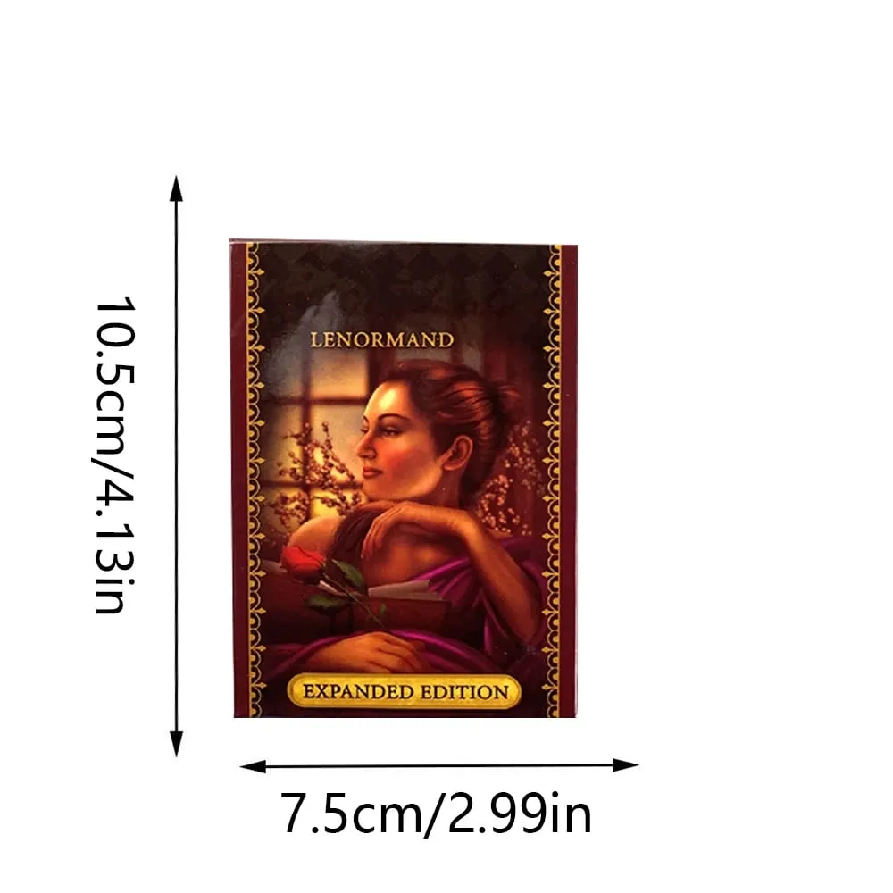 Reverie Lenormand Tarot Deck 47 Cards Fate Divination Tarot Card Board Game
