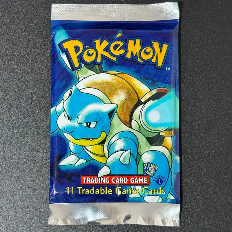 Pokémon Booster Packs Base Fossil Jungle 9 single bags 1 pack/11 Cards and Booster Box 3 1Box/36 Packs models Proxy Game Cards