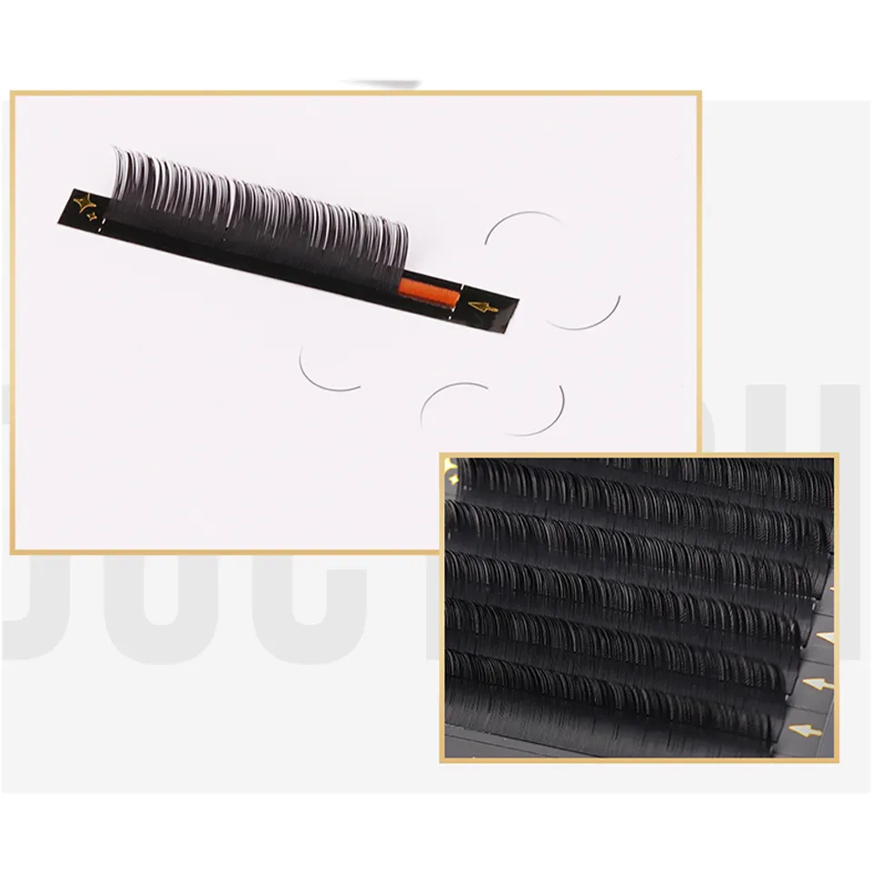 Lashprofessor 16 Rows Classic Individual Eyelashes Extensions Fluffy Volume Lashes Supply All Size Cilios Natural Soft Mink Lash — image 6
