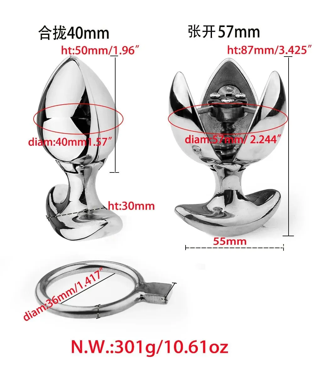 Plug Anal en métal coloré, vestibulaire, pour Masturbation Gay, Stimulation du point G, propagation du cunnilingus, peut être ouvert, jouets sexuels, 18 ans et plus