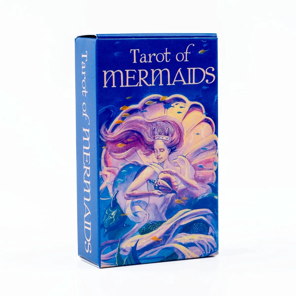 Tarot of Mermaids 78-Card Deck for Board Games - Beautiful Sensual Creatures Ambiguous Charm Compact Size 10.3x6cm