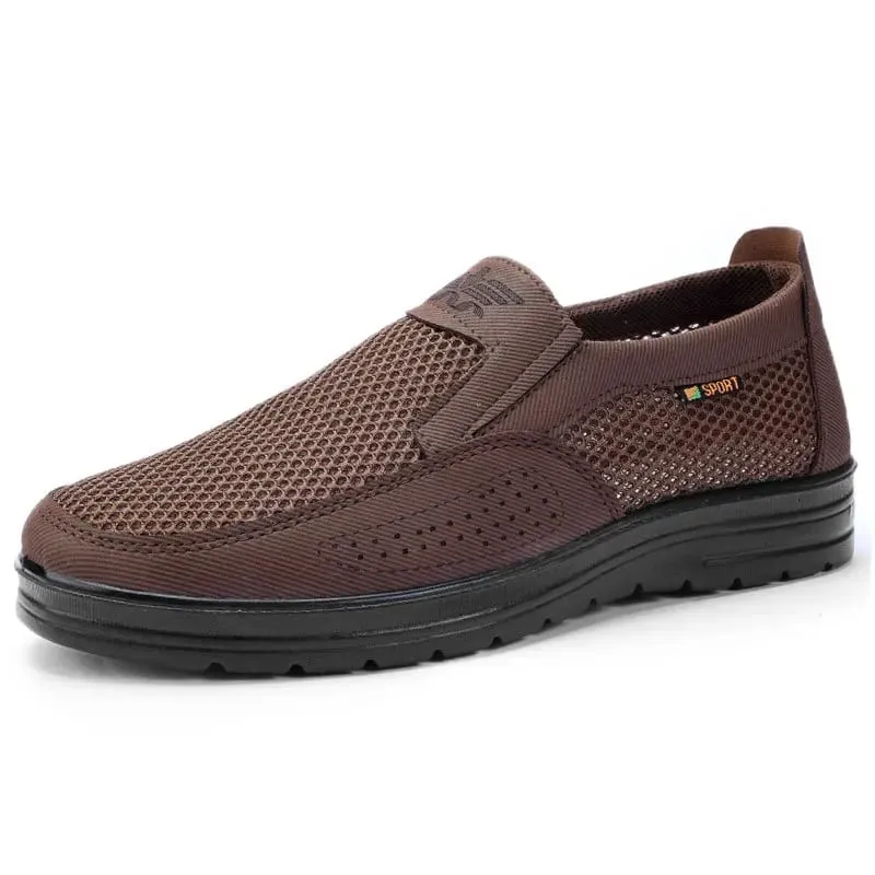 ​Men's Shoes 2025 Summer Casual Sneakers Breathable Mesh Chunky Sole Affordable Free Shipping​