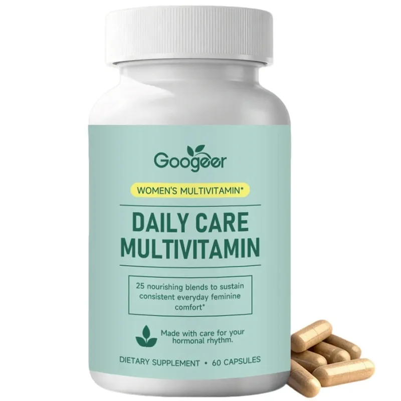 Googeer Women's Multivitamin Capsules with Inositol Vitamin Mineral Blend for Supports Hormone Balance Immune Health 60 Capsules