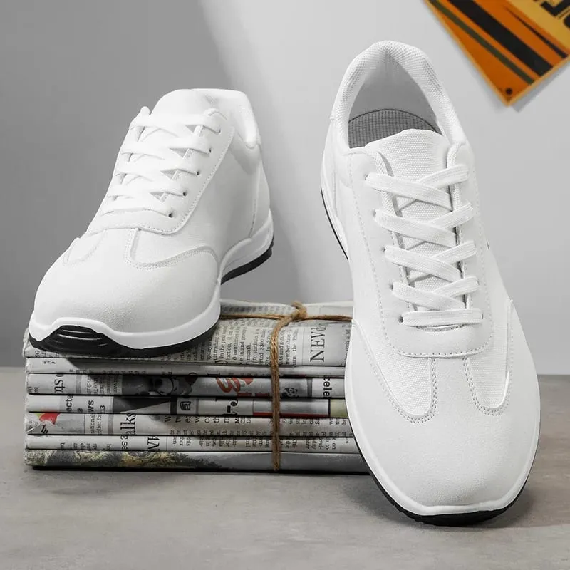 Men's Shoes Spring and Autumn Trendy Shoes New Cross-Border Models White Black Red Sports Shoes Soft-Soled Breathable Men's Low-Top Versatile Casual Shoes