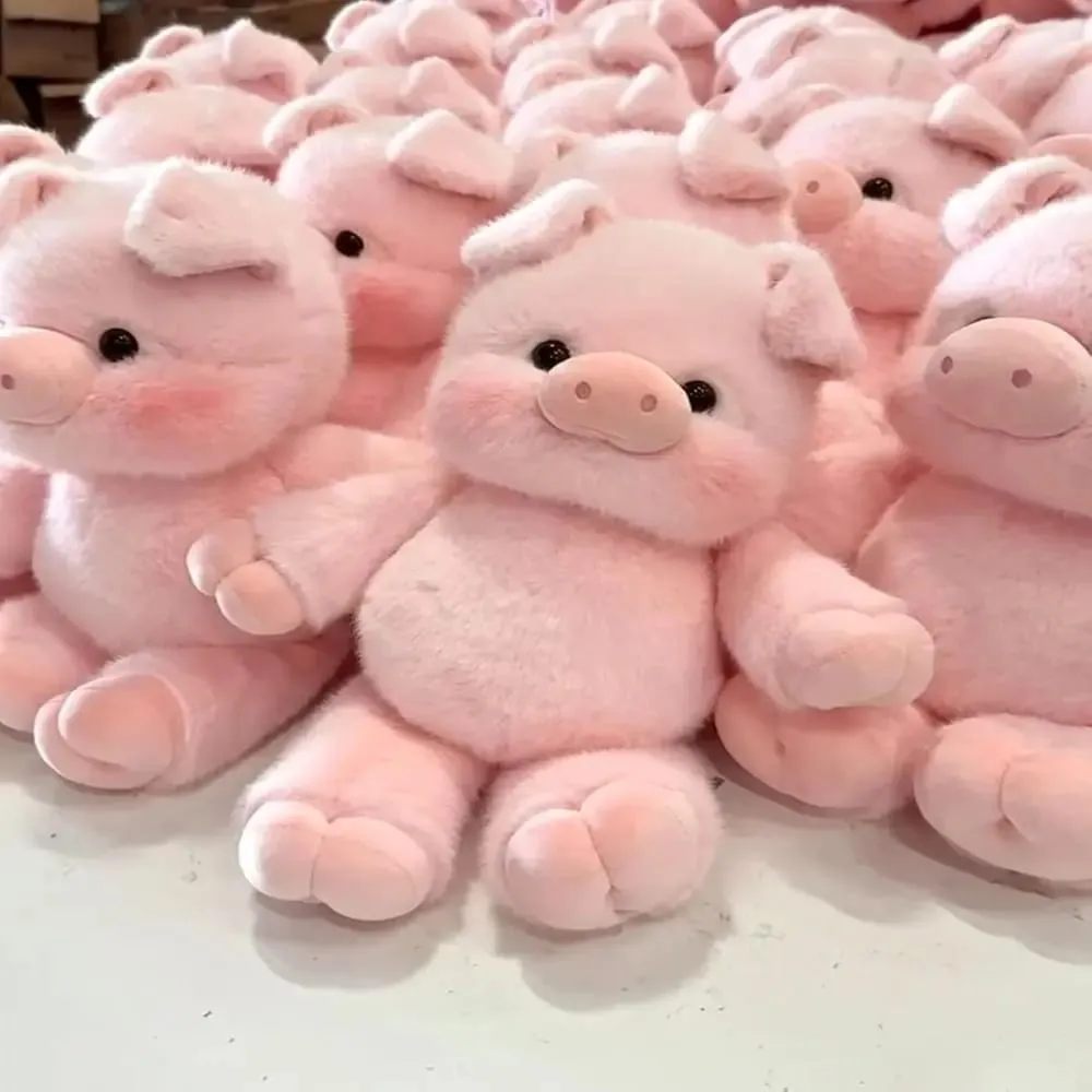 Creative Soft Pig Stuffed Animal Plush Pillow Cute 17.7inch Plush Toy Emotional Support Stuffed Animals Plush Kids Girls Gifts