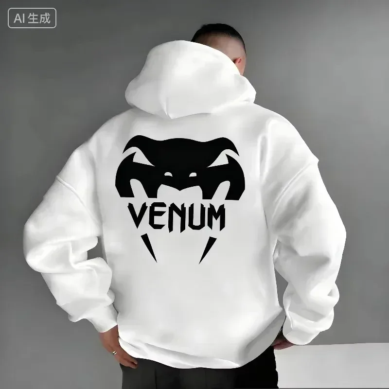 2026 NEw NEw New! UFC Men's Boxing Sports Hoodie Warm and Comfortable Casual Hoodie for Autumn and Winter Fashionable Printed
