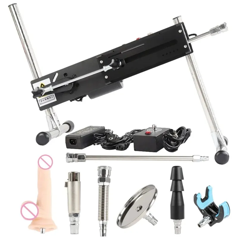 70W/120W/200W Power Sex Machine Silent Adults Masturbation Vac-u Lock Sex Machine With Dildo for Women Sex Toys