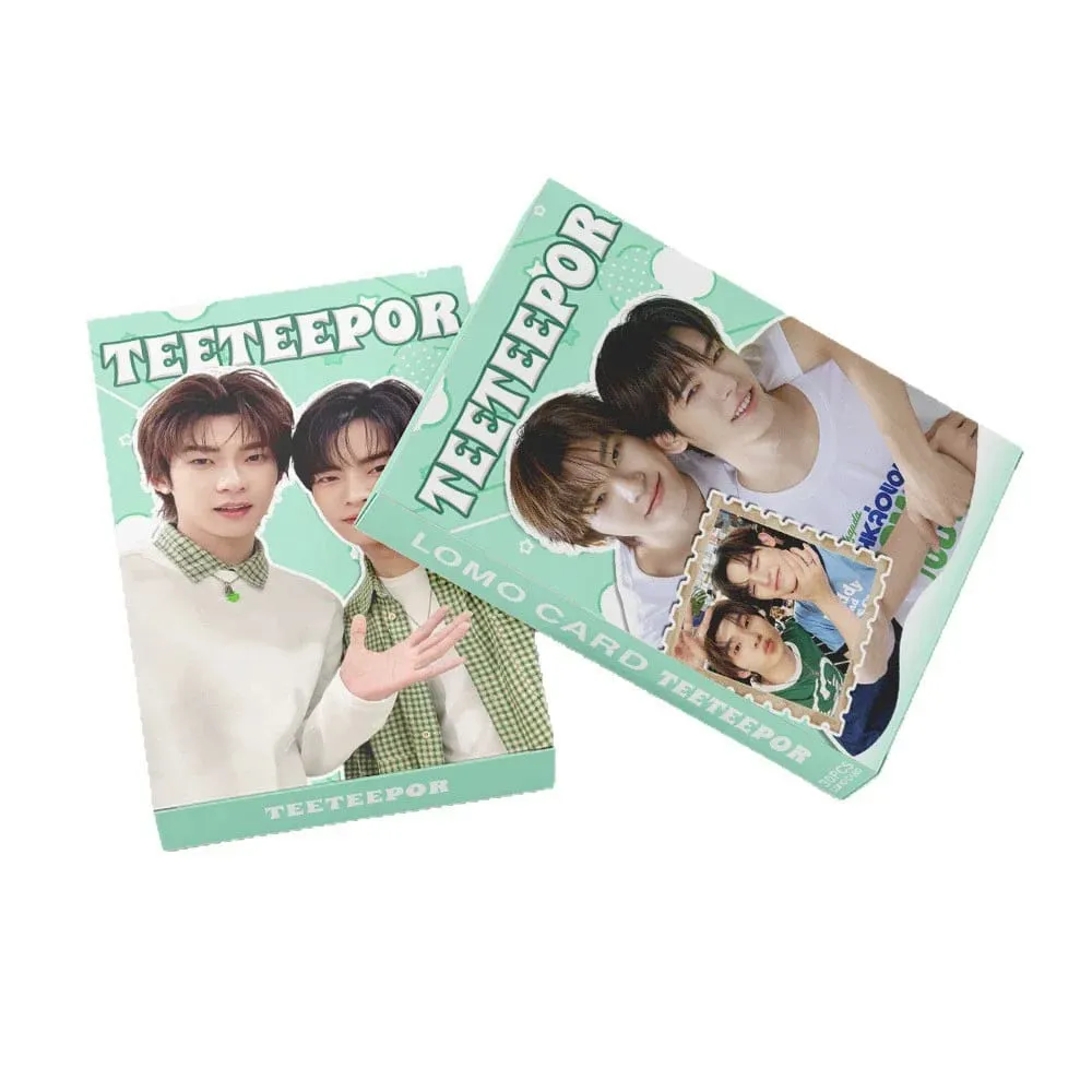 Thai Star TEETEEPOR Lomo Cards 30PCS TeeTee × Por Double-Sided HD Photocard Set for Fan Collection & Gift