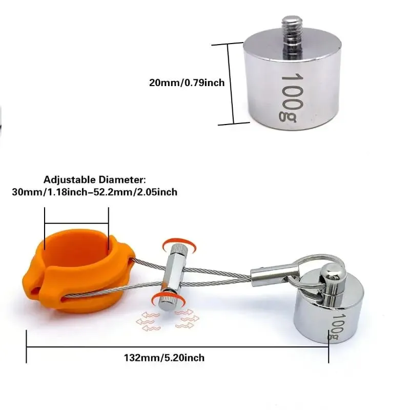 For Testicles Dick Strength Training Sex Toy Adult Men Toys Penis Trainer Adjustable Weight Penis Rings Weight-bearing Exercise