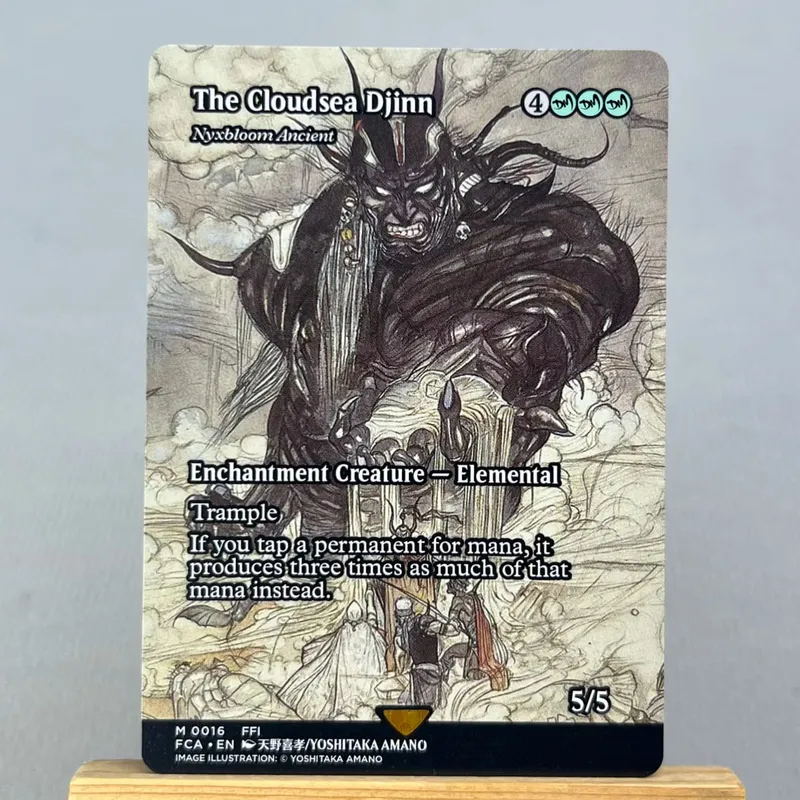 FIN FCA FIC HOLO14-Ⅰ02 Tcg Proxy Cards Vivi Ornitier Summon Bahamut Rhystic Study Y'shtola Night's Blessed