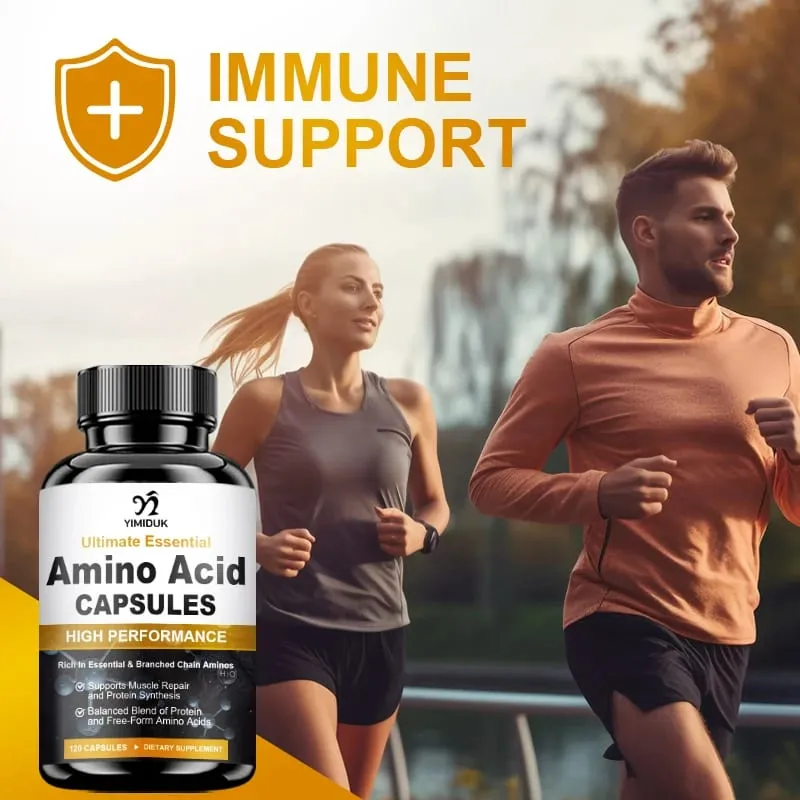 All-Natural Amino Acid Supplement Natural Energy & Stamina Promotes Healthy Metabolism & Total Body Wellness Gluten Free