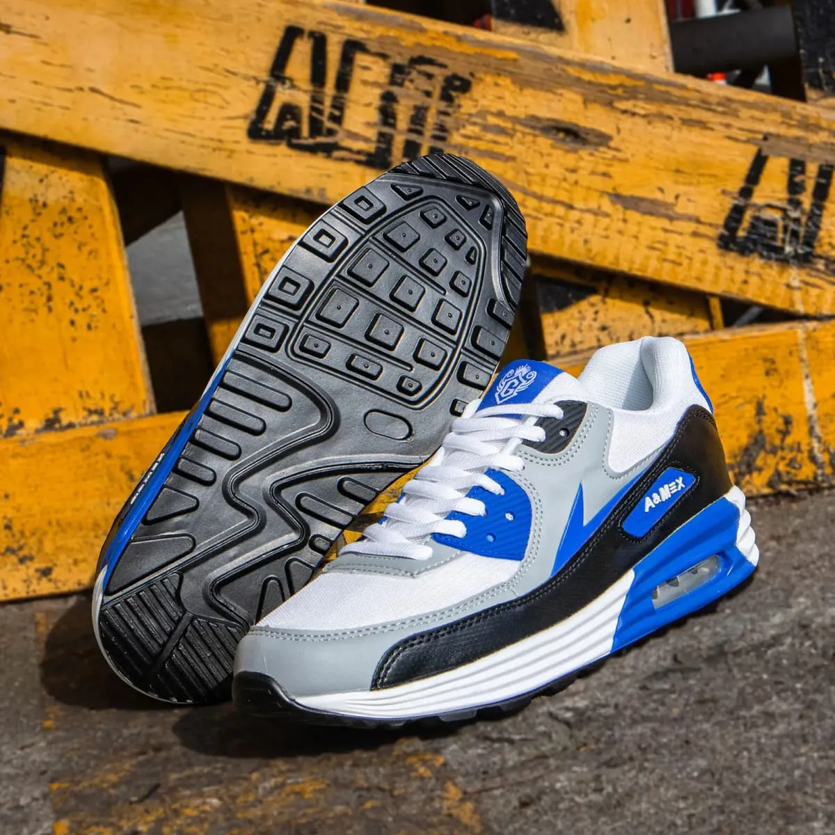 Men's Running Shoes Breathable Air Cushion Sneakers Athletics Sport Trainer Tennis Basketball Shoes