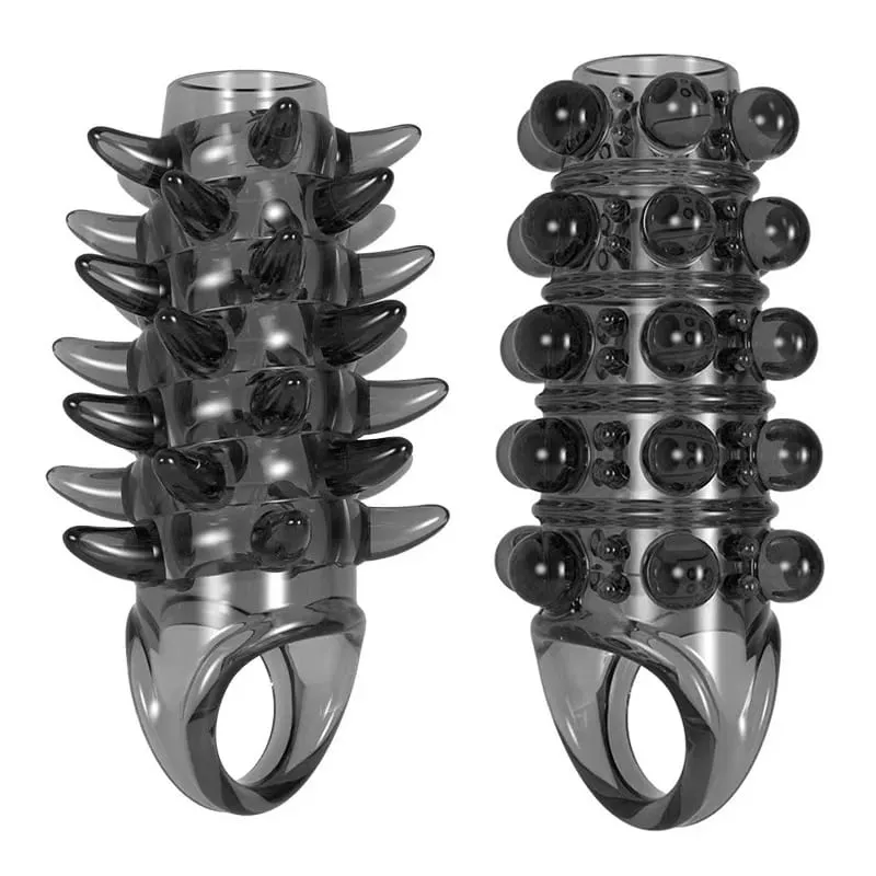 Soft Elastic Penis Extension Sleeve Delayed Ejaculation Condoms Cock Extender Increase Dick Sleeves Adult Sex Toys For Men — image 1