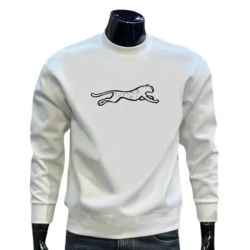 Hot Sales Men's Sweatshirts Print O-Neck High Quality Long Sleeves Casual Man Popular Top Sports Clothing Pullover Jogging Daily
