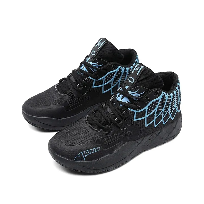 Three-Ball Generation Lamelo Ball Basketball Shoes Yin-Yang High-Top Practical Youth Student Basketball Shoes Men's Sports Shoes