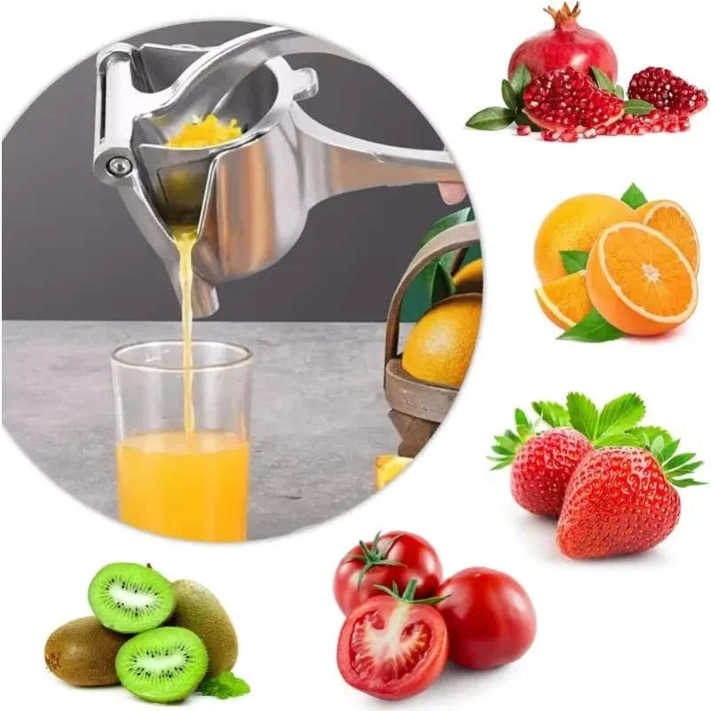 Manual Juicer Fruit Juice Squeezer Detachable Heavy Duty Citrus Squeezer Extractor Tool Premium Quality Metal Alloy Squeezer