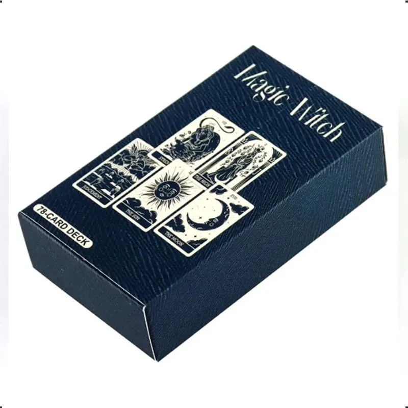 High-Quality The Magic Witch Tarot Card Leisure Entertainment Games Card Family Gatherings Tarot Games Card 78 Card Deck