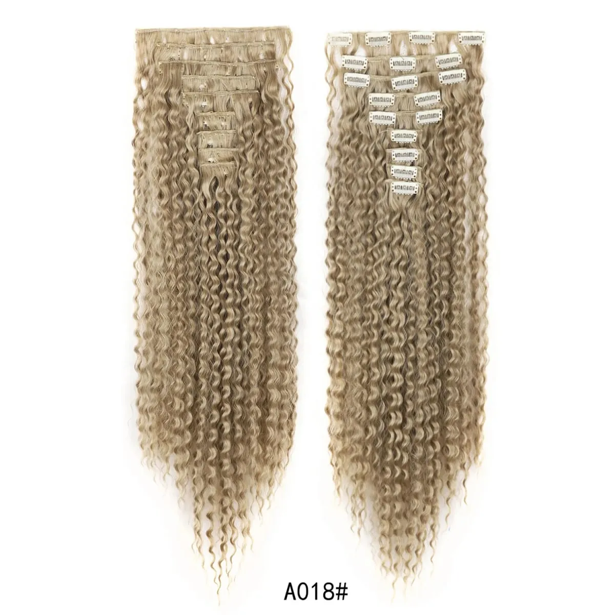 Synthetic Long Loose Curly Hair Extensions 9pcs/set Clip-in Hair Increase Hair Volume Daily Use