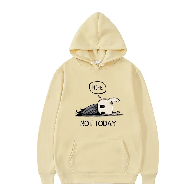 2025Autumn Winter Hollow Knight Men Hoodies Korea Ulzzang Grunge Y2k Aesthetic Women Pullover Coat Graphic Streetwear Sweatshirt