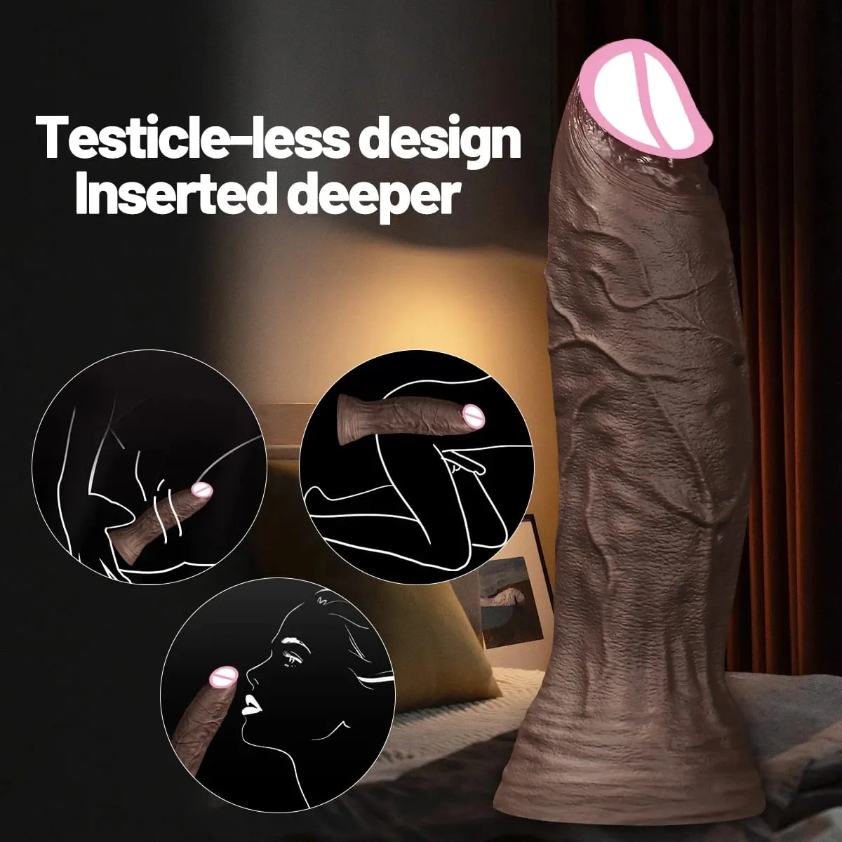 Various Size Huge Realistic Dildo Penis Big Dick Strong Suction Cup for Women and Men Adult Masturbation Sex Toy G-spot Clitoris