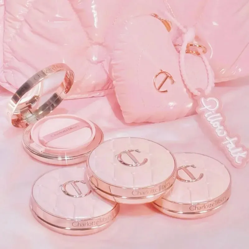 Charlotte Tilbury Shimmer Powder Air Cushion Lightweight Moisturizing Oil-controlling Long-lasting Fit Creates Pore-free Makeup