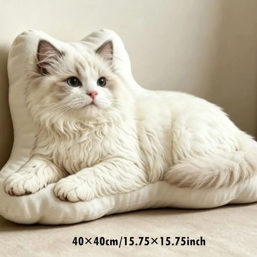 Dog Shaped Pillow Animal Throw Pillow Decorative Animal Pillow PP Cotton Filling Shiba Dog Cushion Contoured Shape