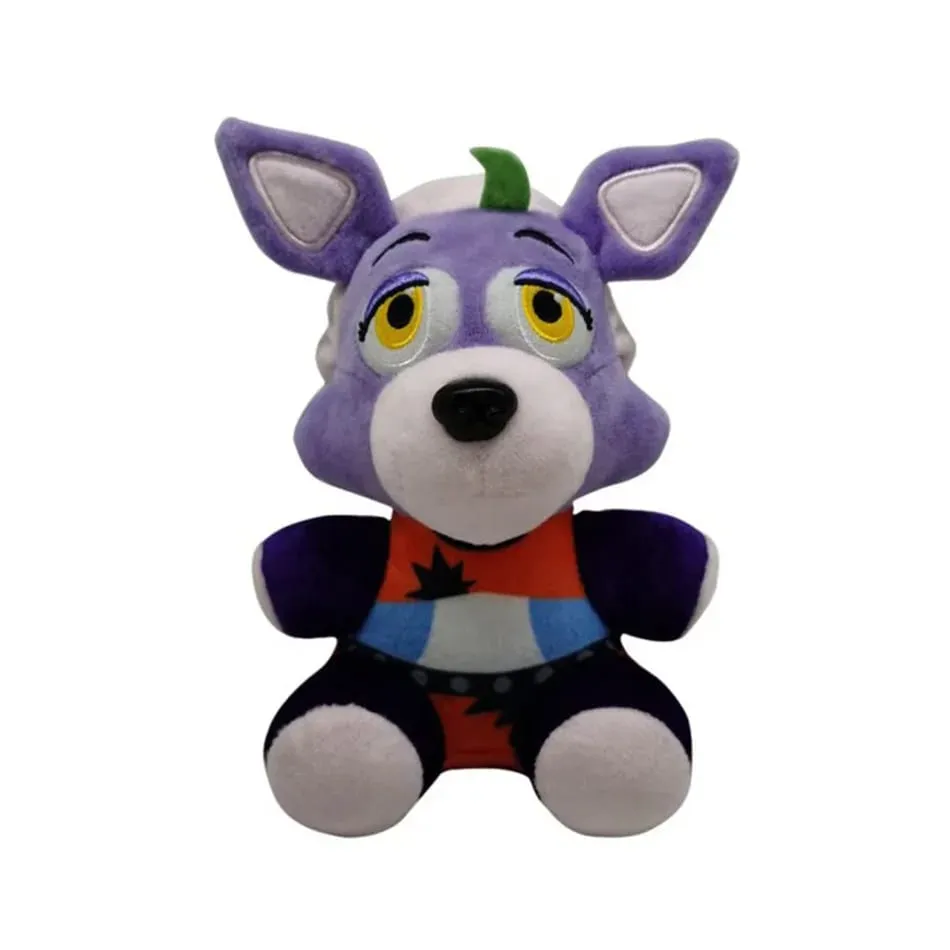 FNaf 18CM Plush Toys Bonnie Bear Foxy Cartoon Stuffed Dolls Freddy Kids Cute Game Doll Gifts
